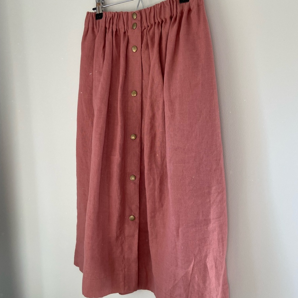 Not perfect linen marseille skirt - Picture 2 of 2